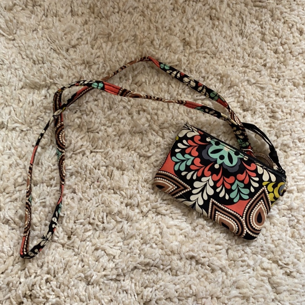 Vera Bradley ID Wallet & Matching Lanyard - Picture 5 of 9